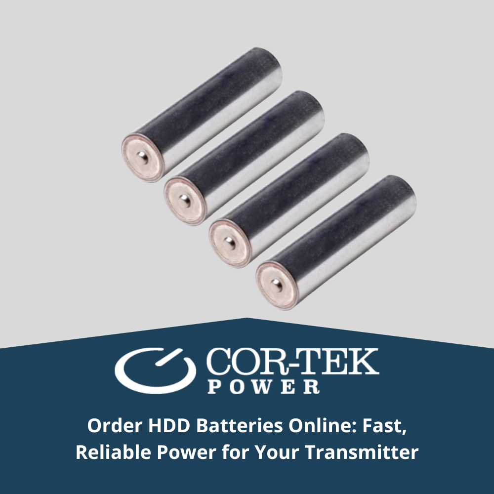 Order HDD Batteries Online: Fast, Reliable Power for Your Transmitter