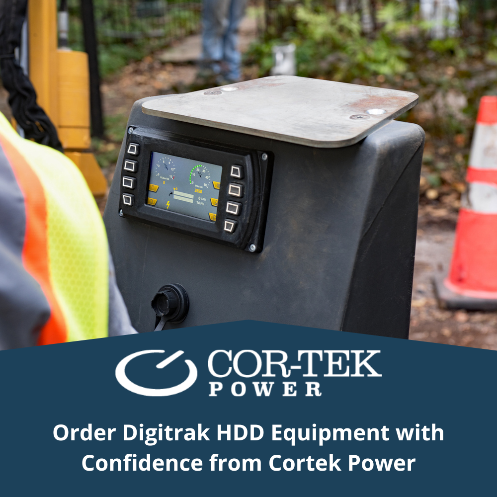 Order Digitrak HDD Equipment with Confidence from Cortek Power